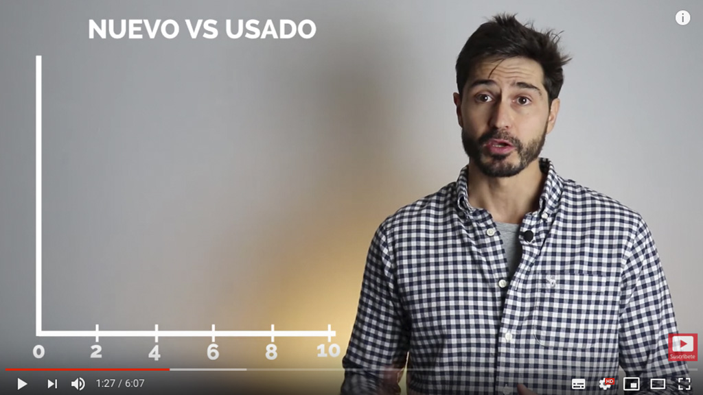 Vehículo nuevo vs usado